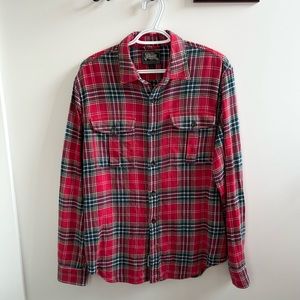 Roots flannel size L